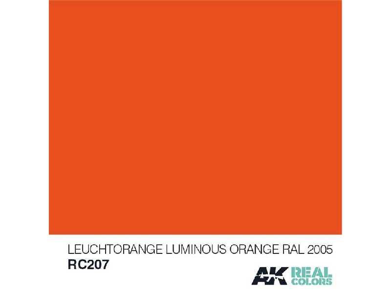 Rc207 Leuchtorange-luminous Orange RAL 2005 - zdjęcie 1 Rc207 Leuchtorange-luminous Orange RAL 2005 - zdjęcie 1