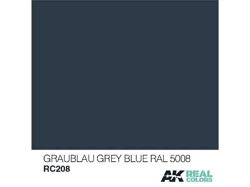 Rc208 Graublau-grey Blue RAL 5008 - zdjęcie 1