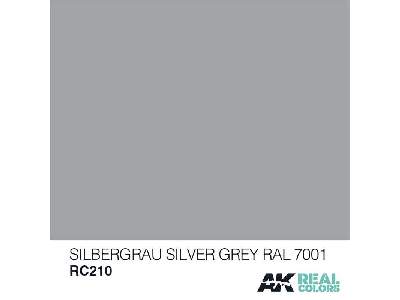 Rc210 Silbergrau -silver Grey RAL 7001 - zdjęcie 1