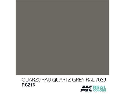 Rc216 Quarzgrau-quartz Grey RAL 7039 - zdjęcie 1