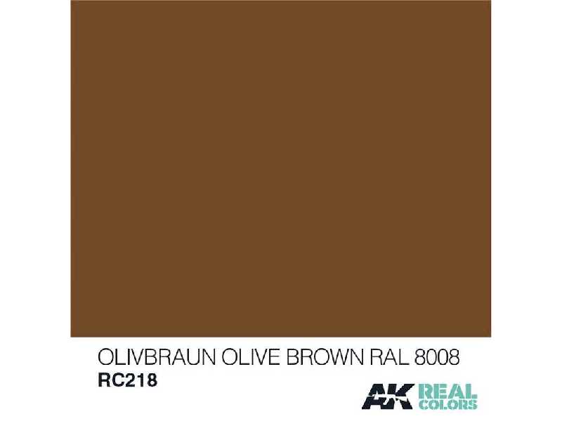 Rc218 Olive Braun-olive Brown RAL 8008 - zdjęcie 1