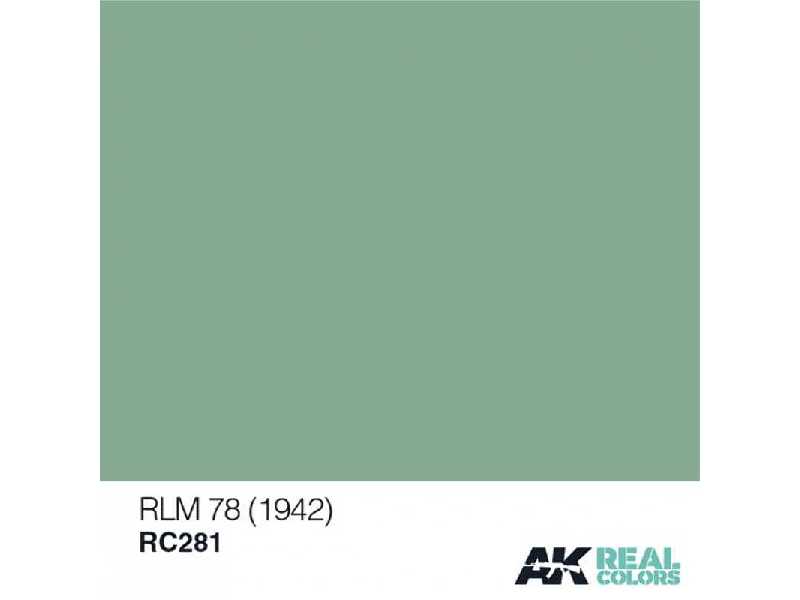 Rc281 RLM 78 (1942) - zdjęcie 1 Rc281 RLM 78 (1942) - zdjęcie 1