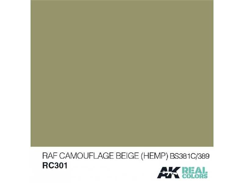 Rc301 RAF Camouflage Beige (Hemp) Bs 381c/389 - zdjęcie 1