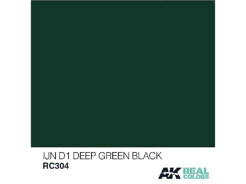 Rc304 IJN D1 Deep Green Black - zdjęcie 1 Rc304 IJN D1 Deep Green Black - zdjęcie 1