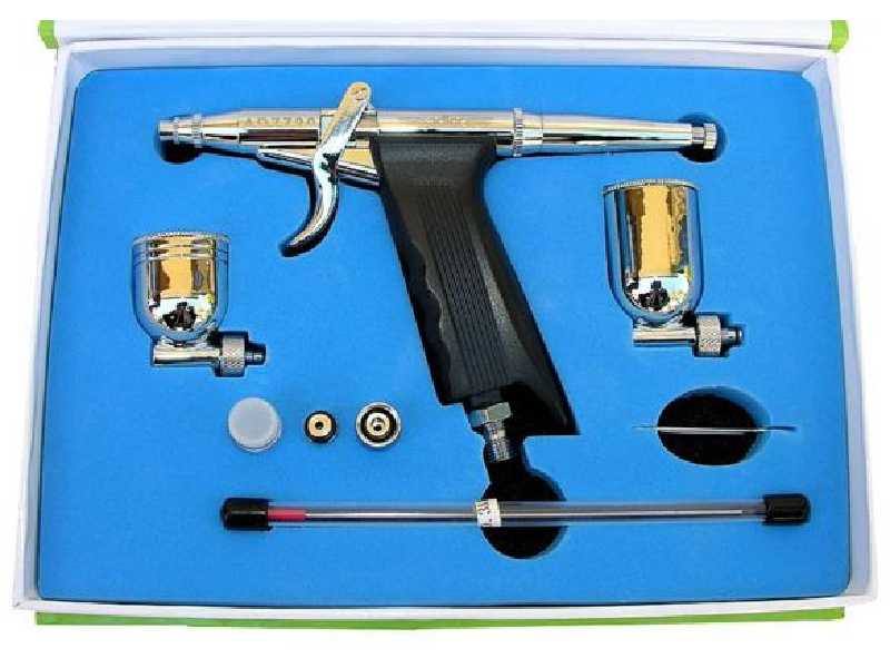 Aerograf AD-7720 0,5mm + dysza 0,3mm - zdjęcie 1 Aerograf AD-7720 0,5mm + dysza 0,3mm - zdjęcie 1