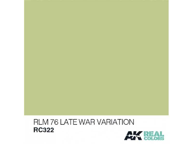 Rc322 RLM 76 Late War Variation - zdjęcie 1 Rc322 RLM 76 Late War Variation - zdjęcie 1
