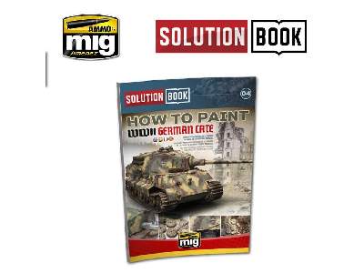 Solution Book. How To Paint WWii German Late (Multilingual) - zdjęcie 1