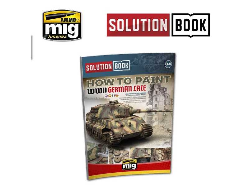 Solution Book. How To Paint WWii German Late (Multilingual) - zdjęcie 1