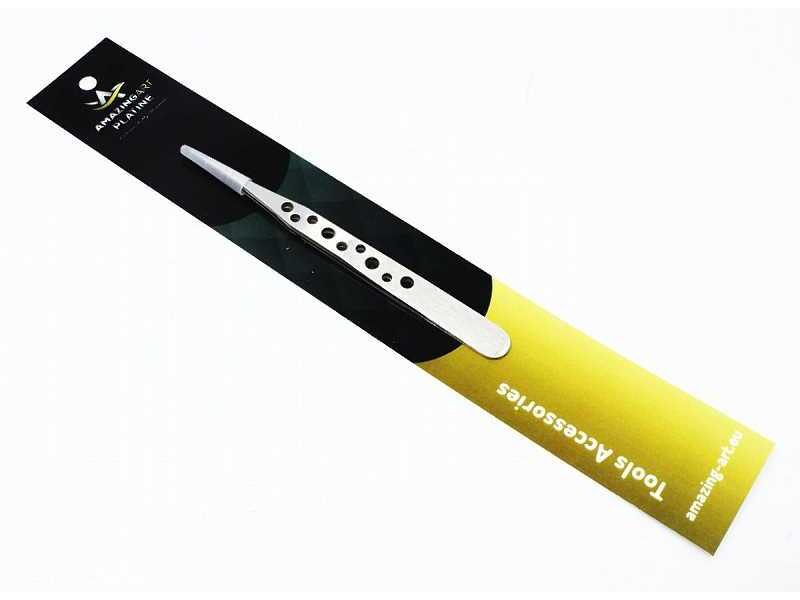 Precyzyjna Pęseta Hole 12cm - zdjęcie 1 Precyzyjna Pęseta Hole 12cm - zdjęcie 1