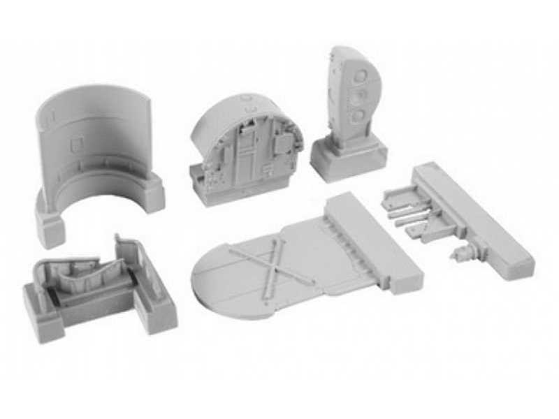Tempest Fuselage Fuel & Oil Tanks Eduard - zdjęcie 1 Tempest Fuselage Fuel & Oil Tanks Eduard - zdjęcie 1