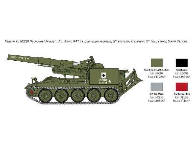 M-110 amerykańskie działo samobieżne - zdjęcie 6