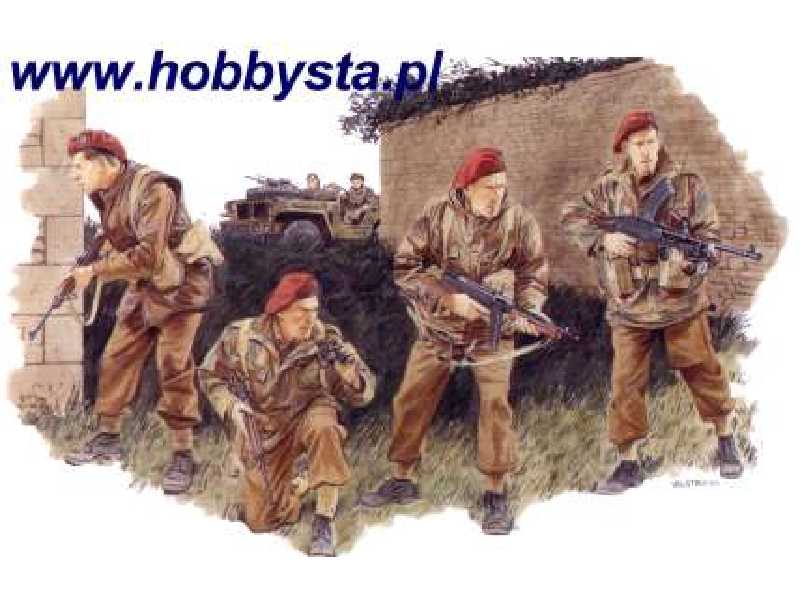 Figurki 2nd SAS Regiment (France 1944) - zdjęcie 1 Figurki 2nd SAS Regiment (France 1944) - zdjęcie 1