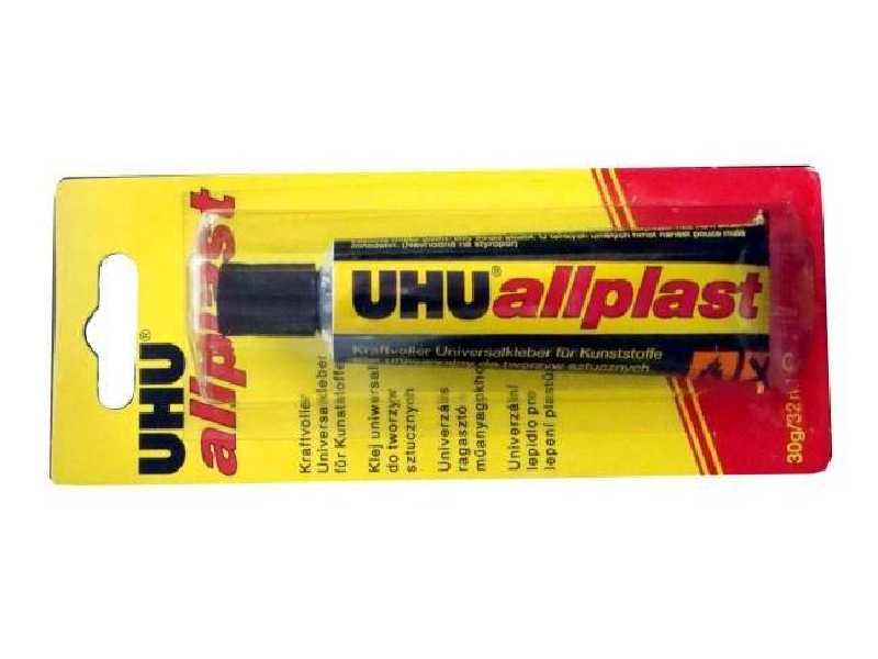 Klej UHU Allplast - uniwersalny do tworzyw sztucznych - zdjęcie 1 Klej UHU Allplast - uniwersalny do tworzyw sztucznych - zdjęcie 1