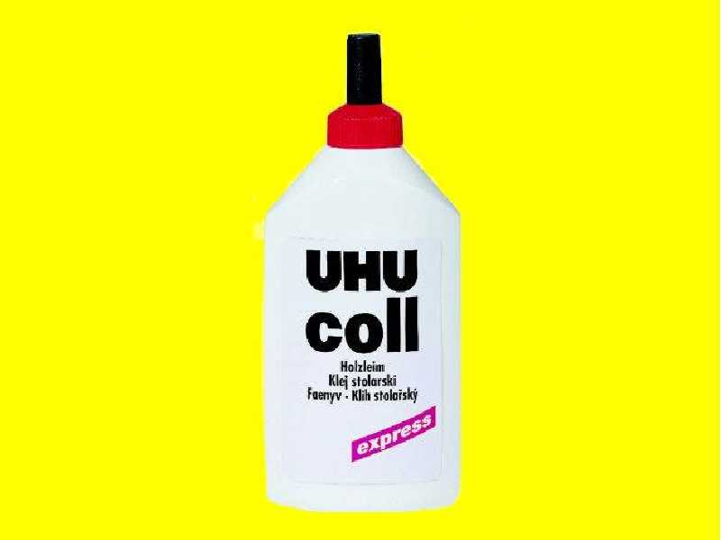 Klej stolarski UHU Coll Express - zdjęcie 1 Klej stolarski UHU Coll Express - zdjęcie 1