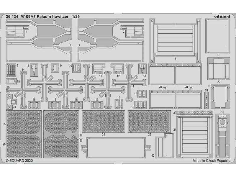 M109A7 Paladin howitzer 1/35 - zdjęcie 1 M109A7 Paladin howitzer 1/35 - zdjęcie 1