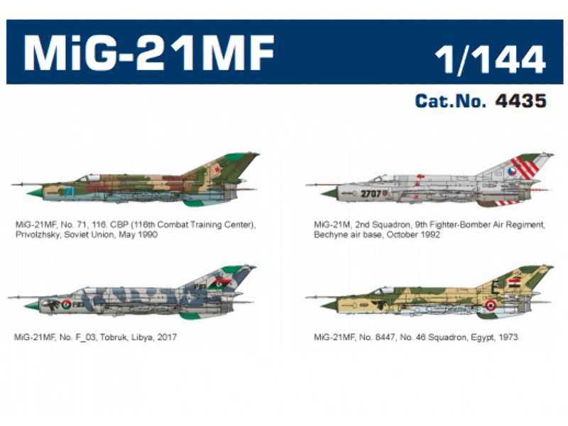 MiG-21MF 1/144 - zdjęcie 1 MiG-21MF 1/144 - zdjęcie 1