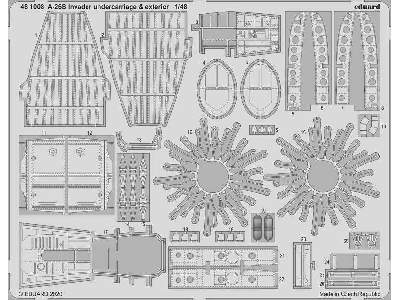 A-26B Invader undercarriage & exterior 1/48 - zdjęcie 1