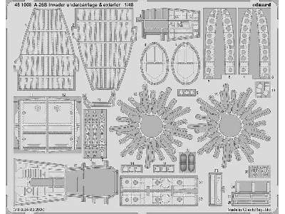 A-26B Invader undercarriage & exterior 1/48 - zdjęcie 1