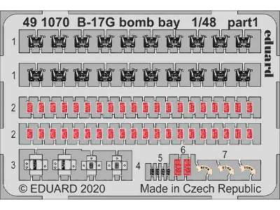 B-17G bomb bay 1/48 - Hk Models - zdjęcie 1