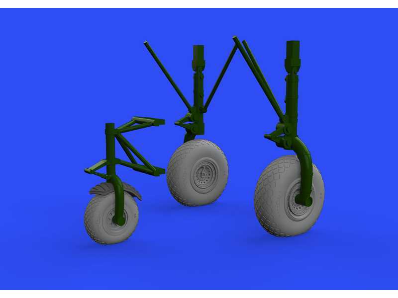 B-24 wheels (8spoke front wheel) 1/32 - Hobby Boss - zdjęcie 1 B-24 wheels (8spoke front wheel) 1/32 - Hobby Boss - zdjęcie 1