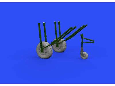 He 111 early wheels 1/48 - Icm - zdjęcie 2