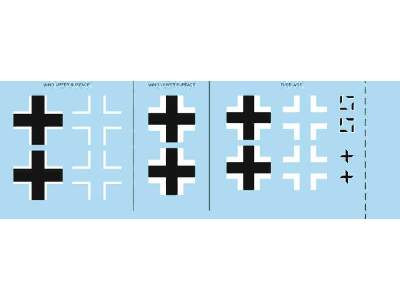 Bf 109G-2 national insignia 1 1/48 - zdjęcie 1