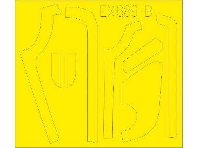 B-17G antiglare panels (VE production) 1/48 - zdjęcie 2