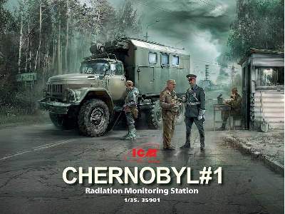 Czarnobyl 1 - ZiŁ-131KShM - stacja monitorowania promieniowania - zdjęcie 1
