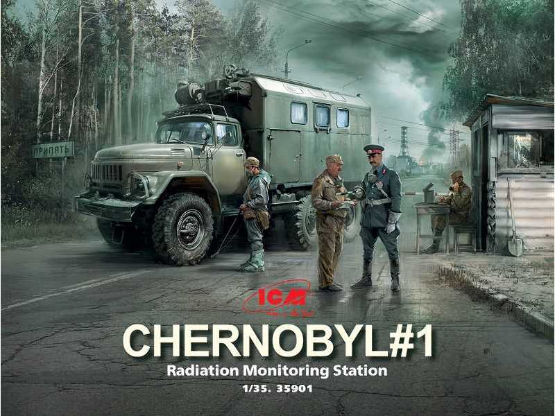 Czarnobyl 1 - ZiŁ-131KShM - stacja monitorowania promieniowania - zdjęcie 1