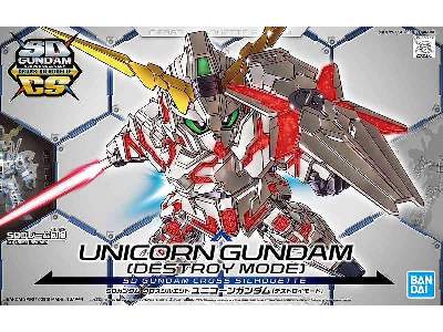 Gundam Cross Silhouette Unicorn Gundam (D.M.) (Gundam 57691) - zdjęcie 1