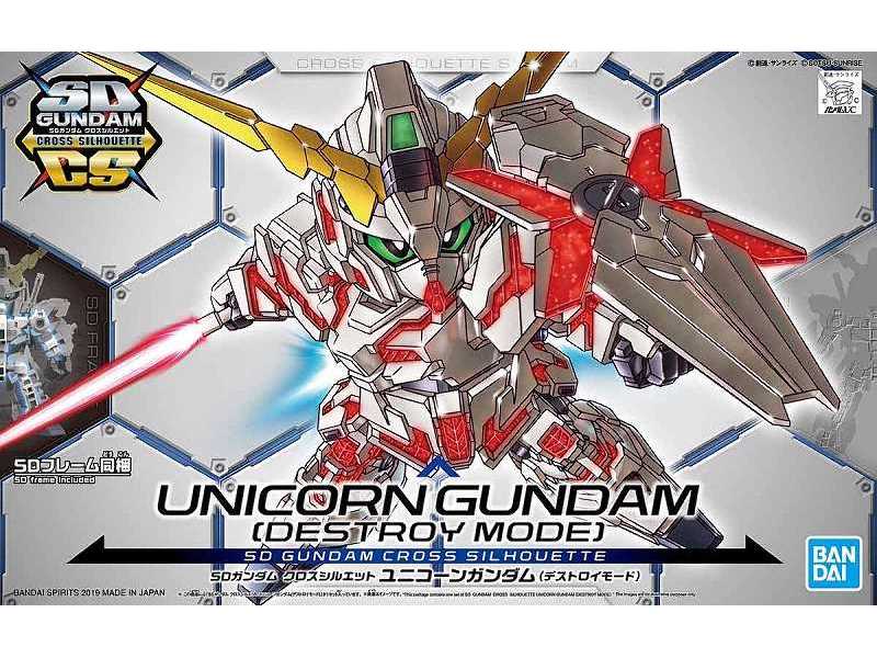 Gundam Cross Silhouette Unicorn Gundam (D.M.) (Gundam 57691) - zdjęcie 1