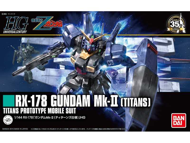 Rx-178 Gundam Mk-ii (Titans) (Gundam 83211) - zdjęcie 1 Rx-178 Gundam Mk-ii (Titans) (Gundam 83211) - zdjęcie 1