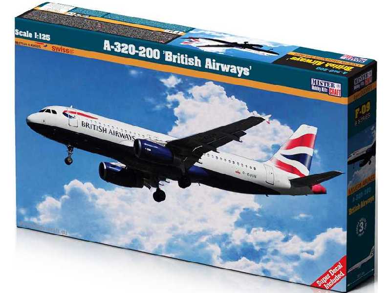 A-320-200 'British Airways' - zdjęcie 1 A-320-200 'British Airways' - zdjęcie 1