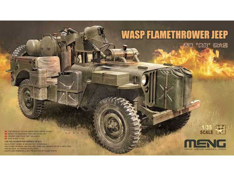 Jeep Wasp z miotaczem ognia - zdjęcie 1 Jeep Wasp z miotaczem ognia - zdjęcie 1