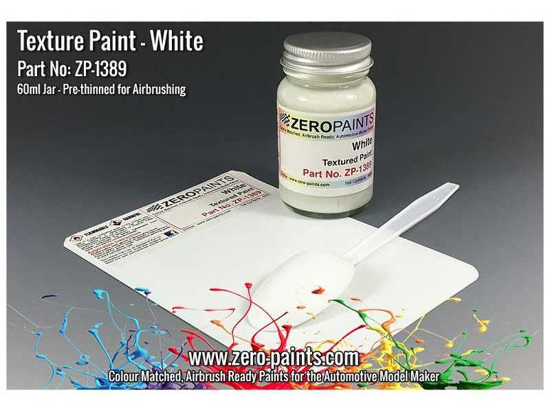 1389 White Textured Paint (Engines, Interiors Etc.) - zdjęcie 1 1389 White Textured Paint (Engines, Interiors Etc.) - zdjęcie 1