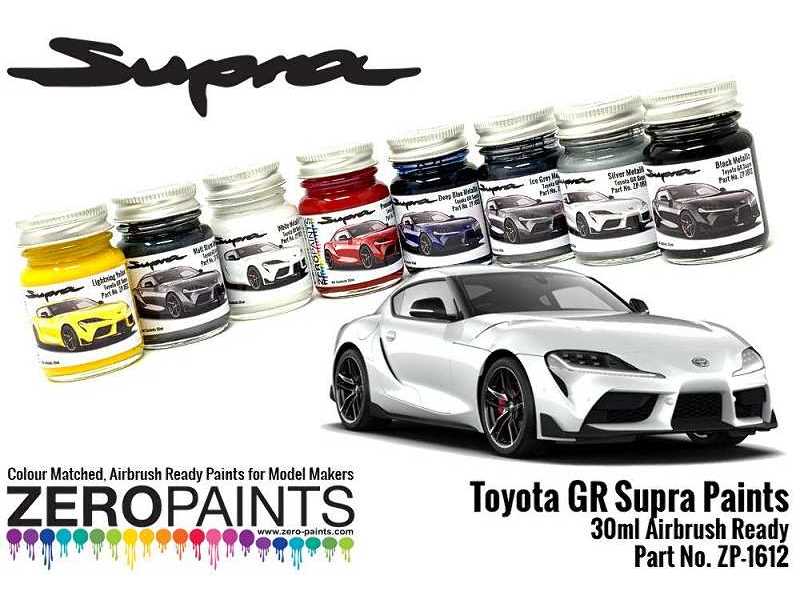 1612 Toyota Gr Supra Silver Metalli - zdjęcie 1 1612 Toyota Gr Supra Silver Metalli - zdjęcie 1