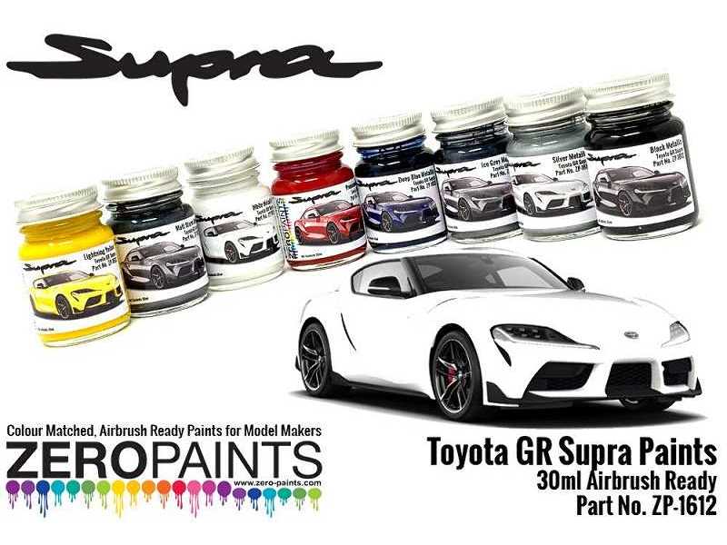 1612 Toyota Gr Supra White Metallic - zdjęcie 1 1612 Toyota Gr Supra White Metallic - zdjęcie 1