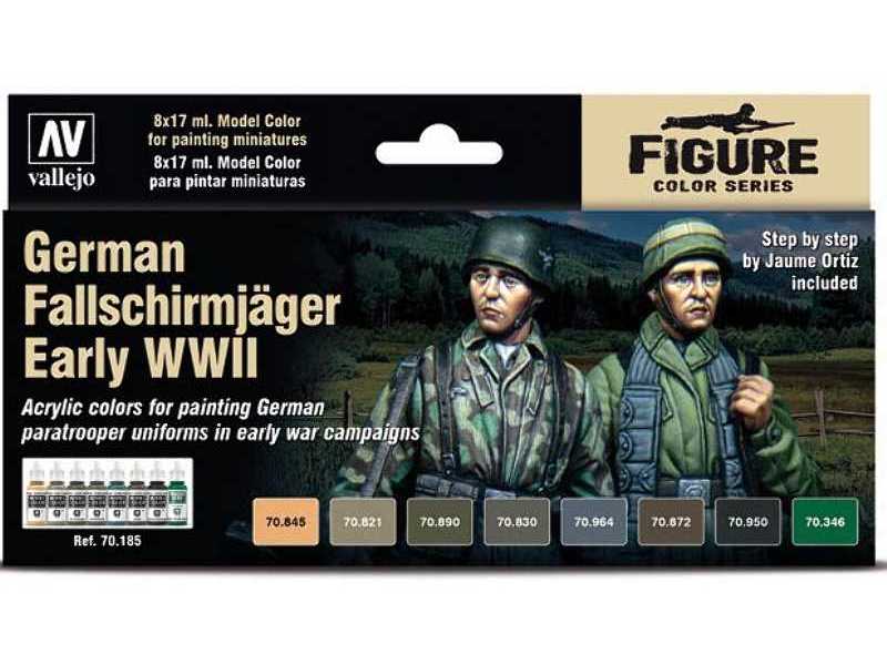 Zestaw farb Model Color - German Fallschirmjäger Early WWII - zdjęcie 1 Zestaw farb Model Color - German Fallschirmjäger Early WWII - zdjęcie 1