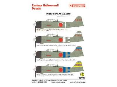 Kalkomania - Mitsubishi A6M2 Zero - zdjęcie 2