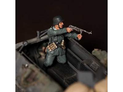 German Feldwebel Panzergrenadier. - zdjęcie 5