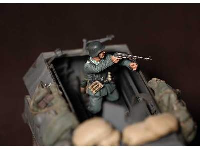 German Feldwebel Panzergrenadier. - zdjęcie 6