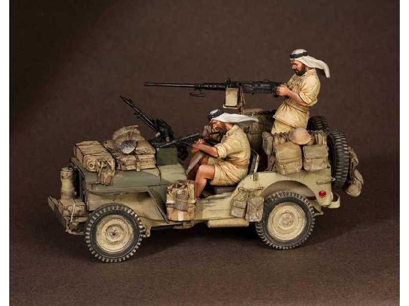 Crew Of The Jeep Sas. North Africa.1941-42 #1 2 Figures - zdjęcie 1 Crew Of The Jeep Sas. North Africa.1941-42 #1 2 Figures - zdjęcie 1
