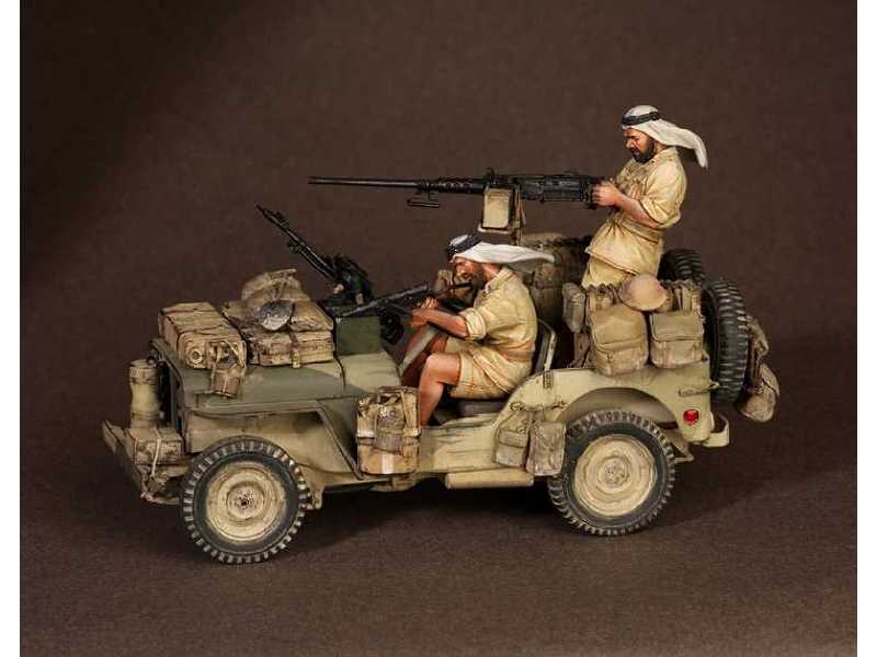 Crew Of The Jeep Sas. North Africa.1941-42 #1 2 Figures - zdjęcie 1