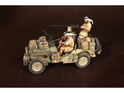 Crew Of The Jeep Sas. North Africa.1941-42 #1 2 Figures - zdjęcie 3