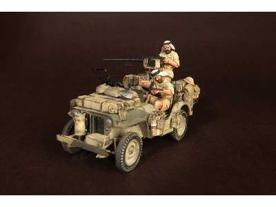 Crew Of The Jeep Sas. North Africa.1941-42 #1 2 Figures - zdjęcie 5