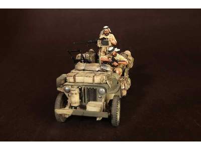 Crew Of The Jeep Sas. North Africa.1941-42 #1 2 Figures - zdjęcie 6