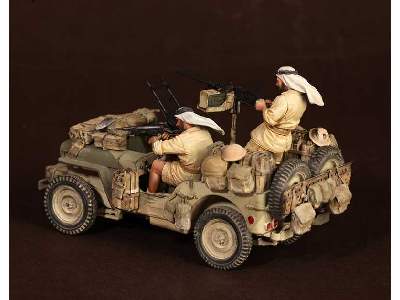 Crew Of The Jeep Sas. North Africa.1941-42 #1 2 Figures - zdjęcie 13