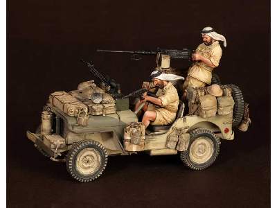 Crew Of The Jeep Sas. North Africa.1941-42 #1 2 Figures - zdjęcie 14