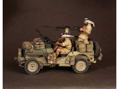 Crew Of The Jeep Sas. North Africa.1941-42 #1 2 Figures - zdjęcie 18