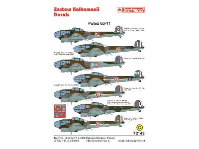 Kalkomania - Potez 63-11 - zdjęcie 2
